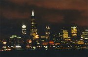 031-Chicago Skyline at night